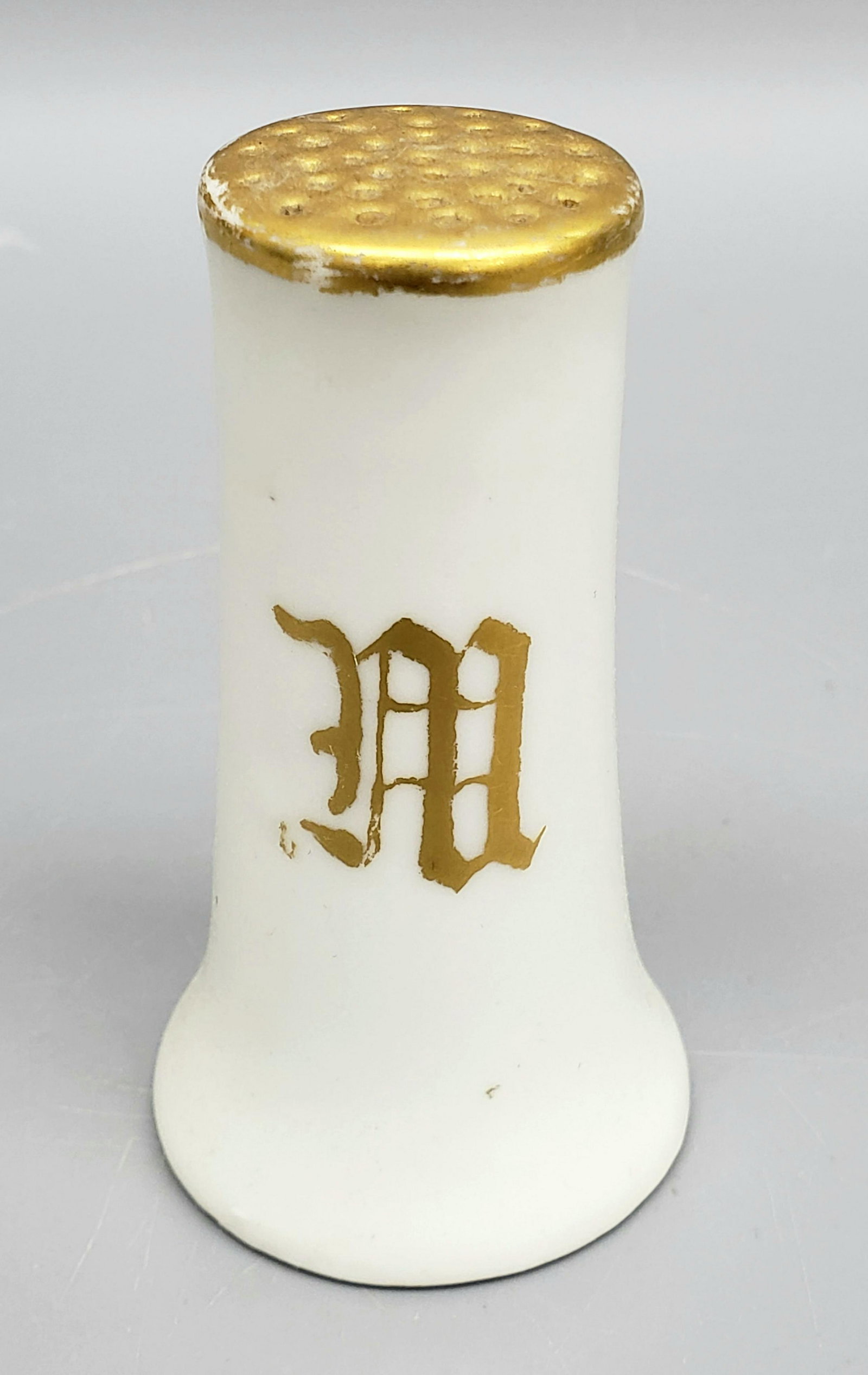 Antique Hand painted or pepper shaker: Salt of shaker pepper