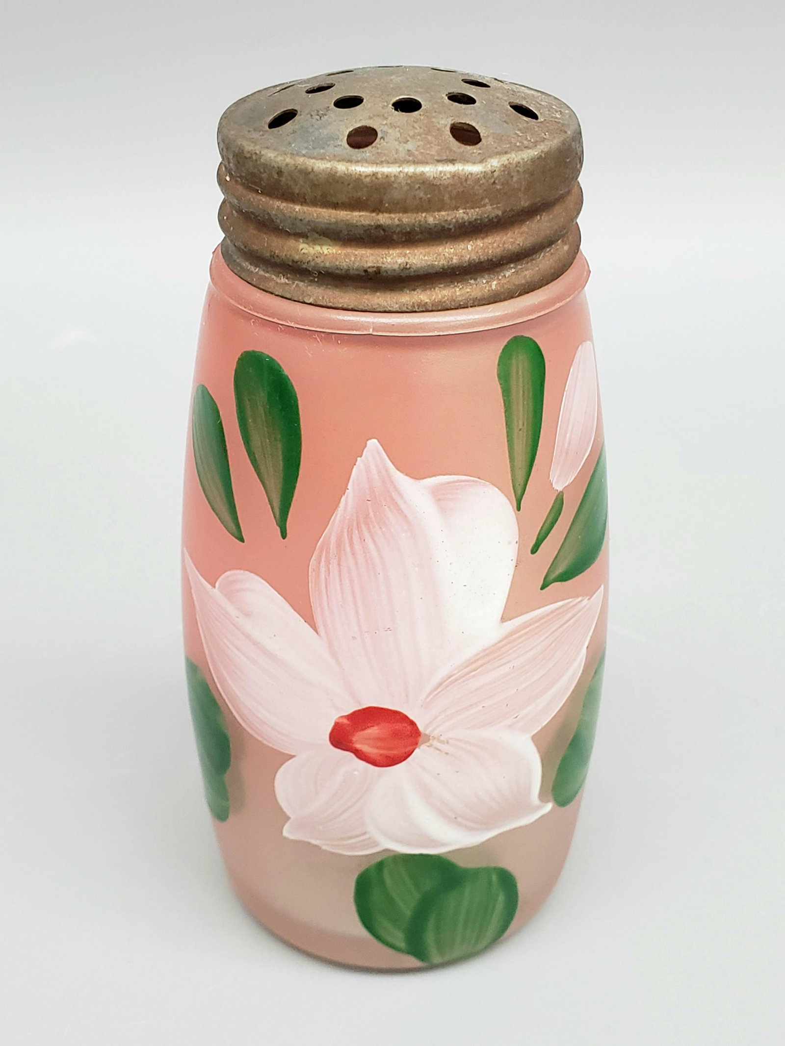Antique Hand painted or pepper shaker: Salt of shaker pepper