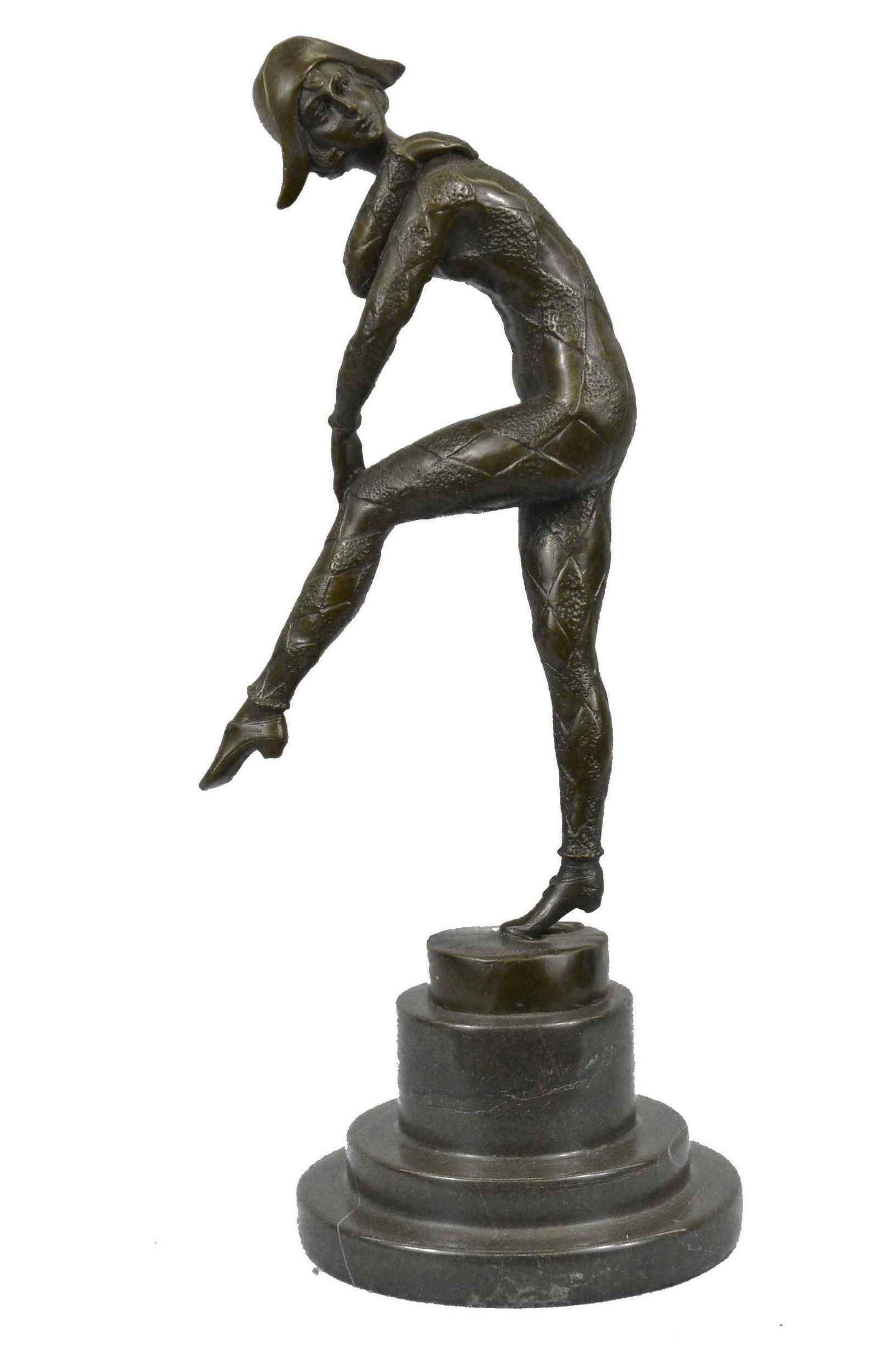 D.H Chiparus Bronze Sculpture (1 of 3)