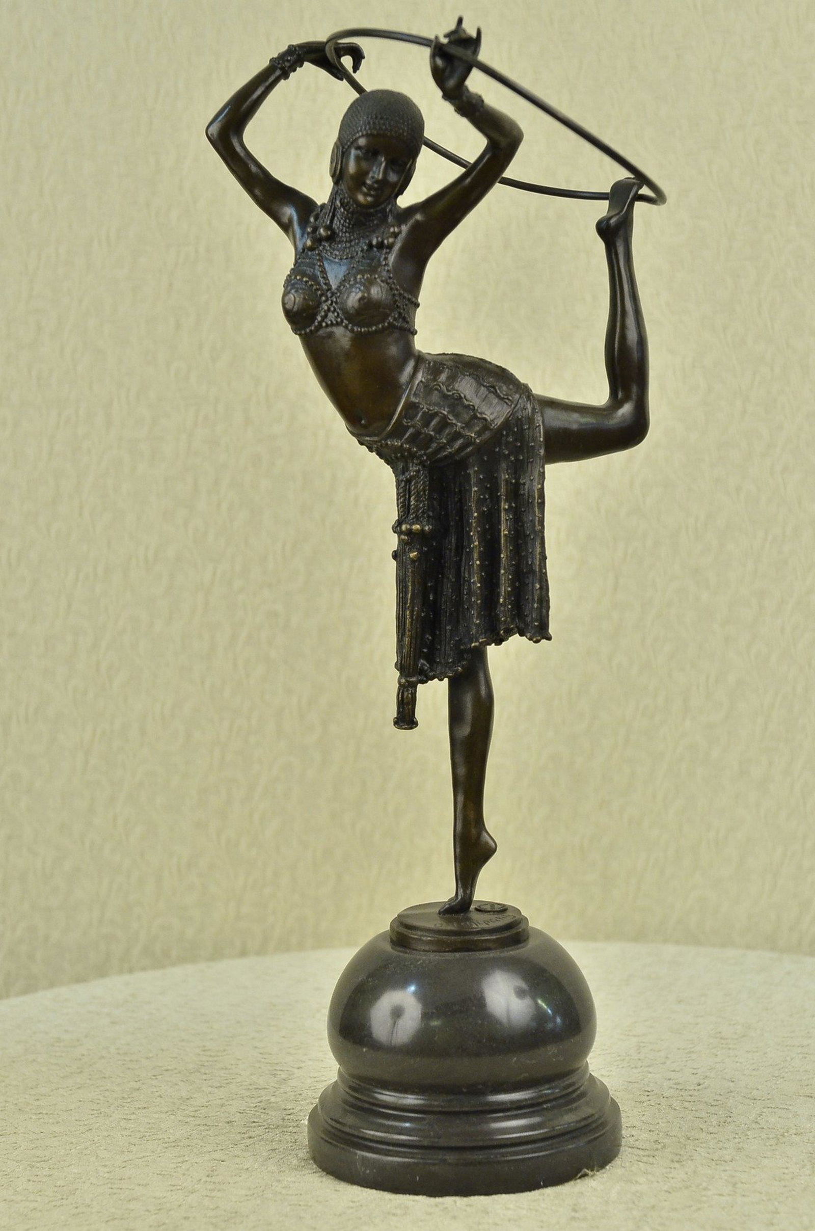 D.H Chiparus Dancer Art Deco Bronze (1 of 3)