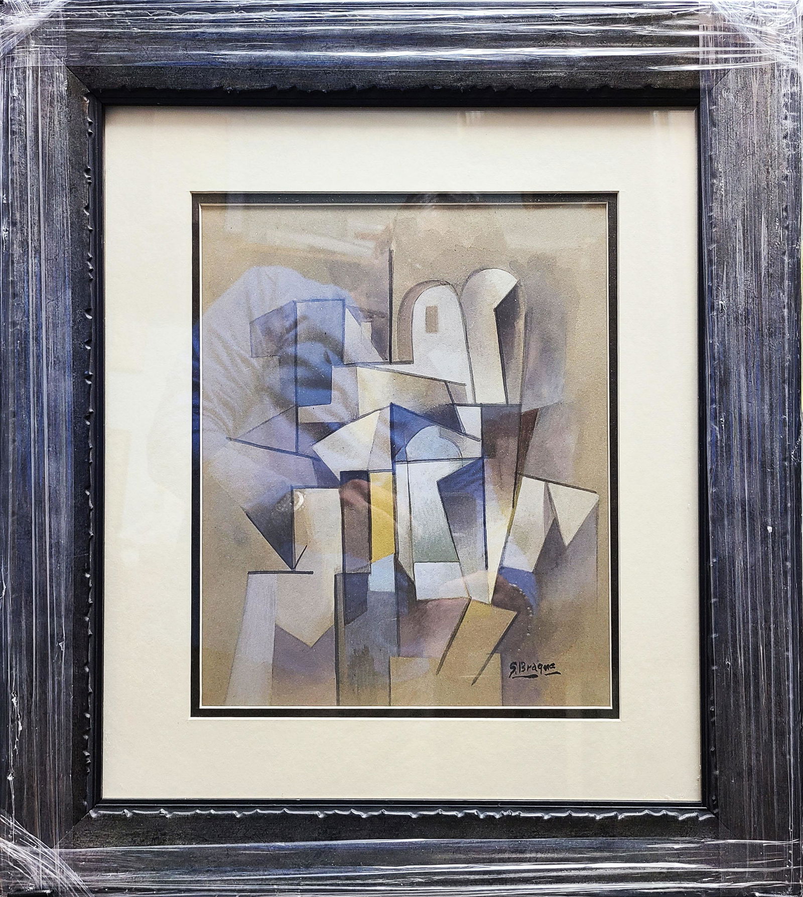 G. Braque mixed media on paper (1 of 2)