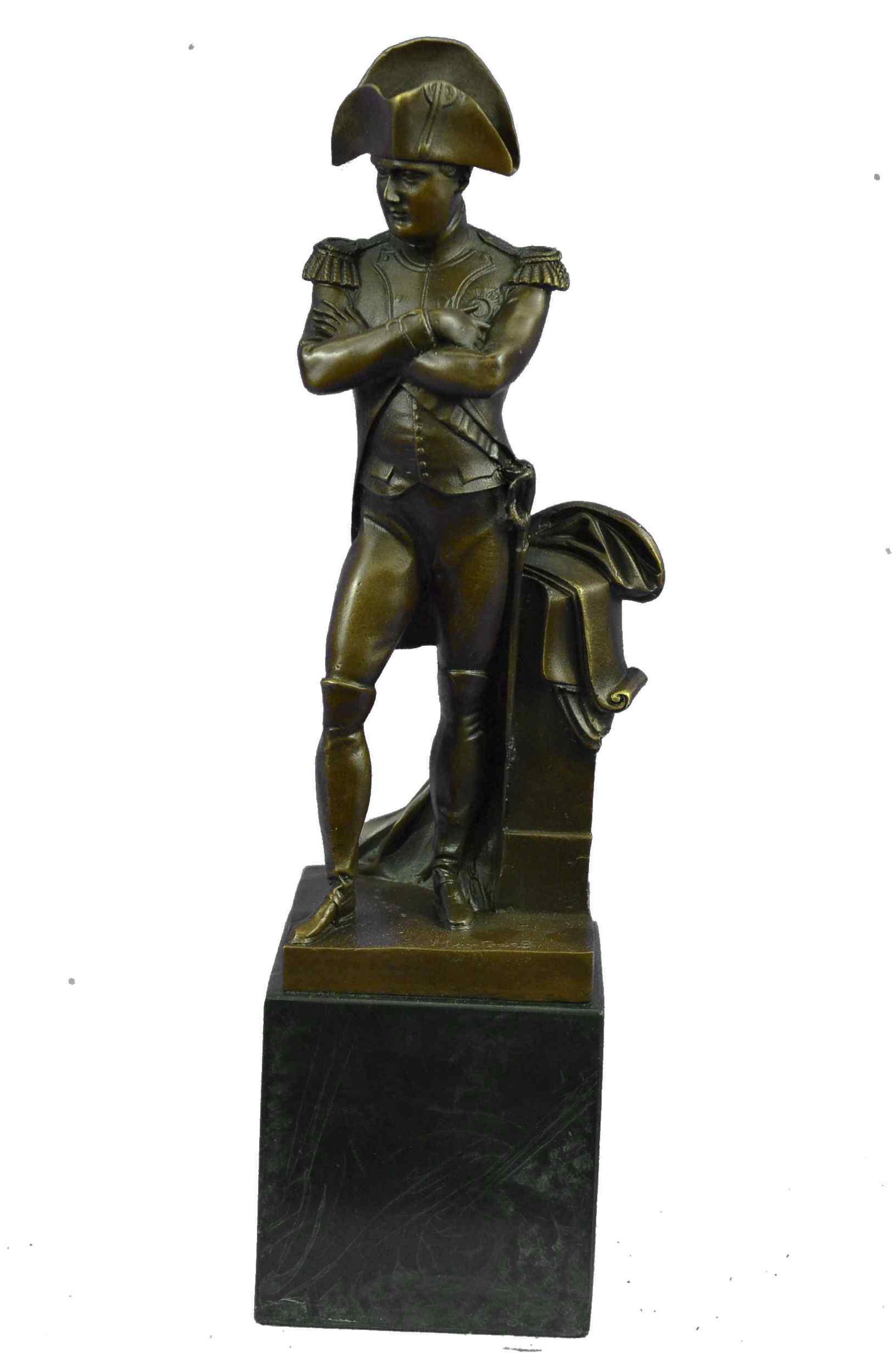 Napoleon Bonaparte Military Bronze Statue Figurine (1 of 3)