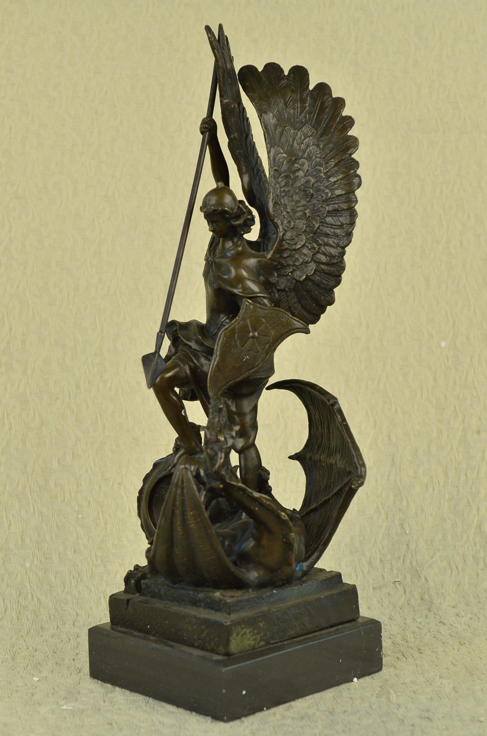 Saint George Dragon Bronze Sculpture (1 of 3)