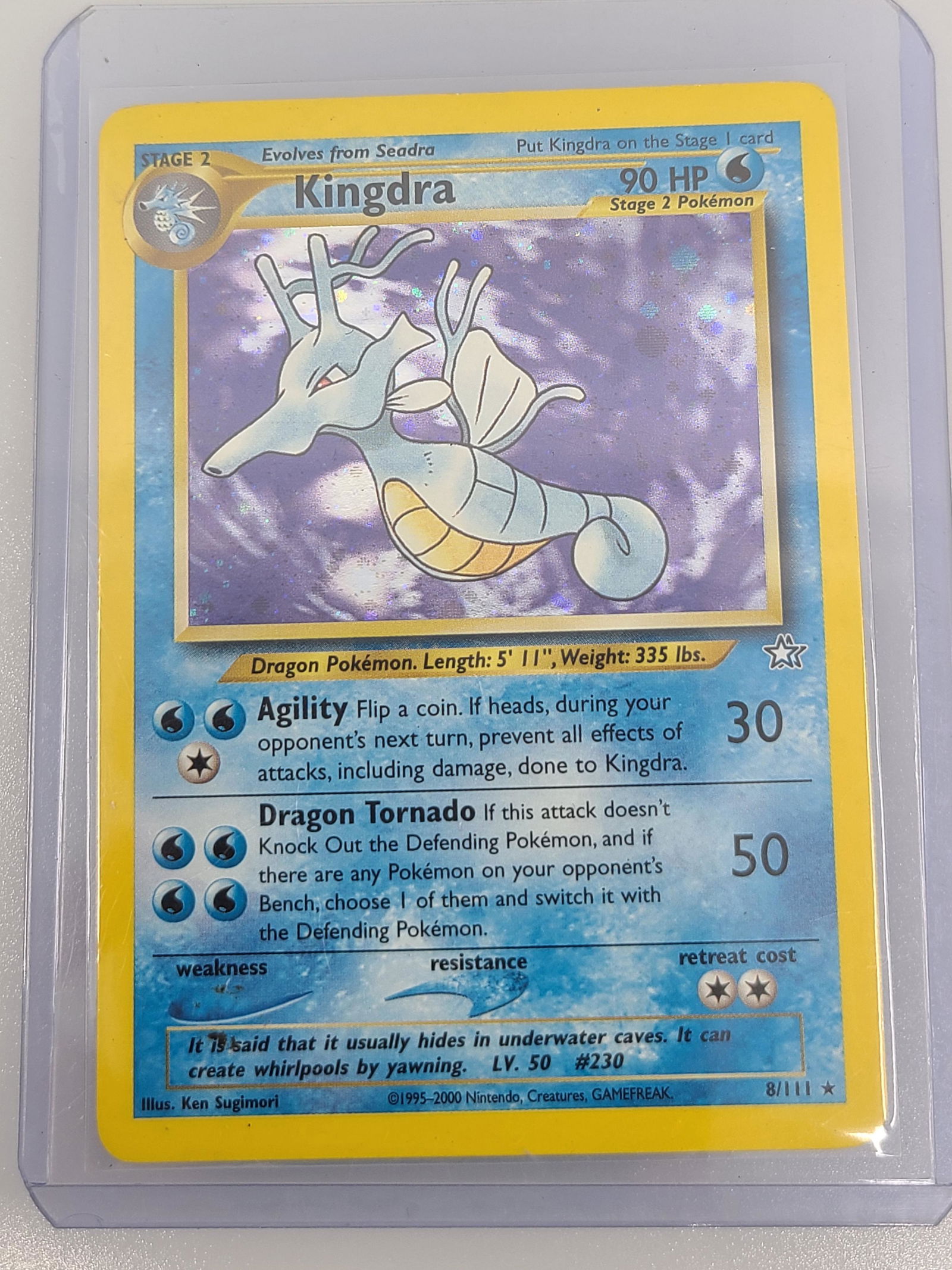 Kingdra Pokemon Card (1 of 1)