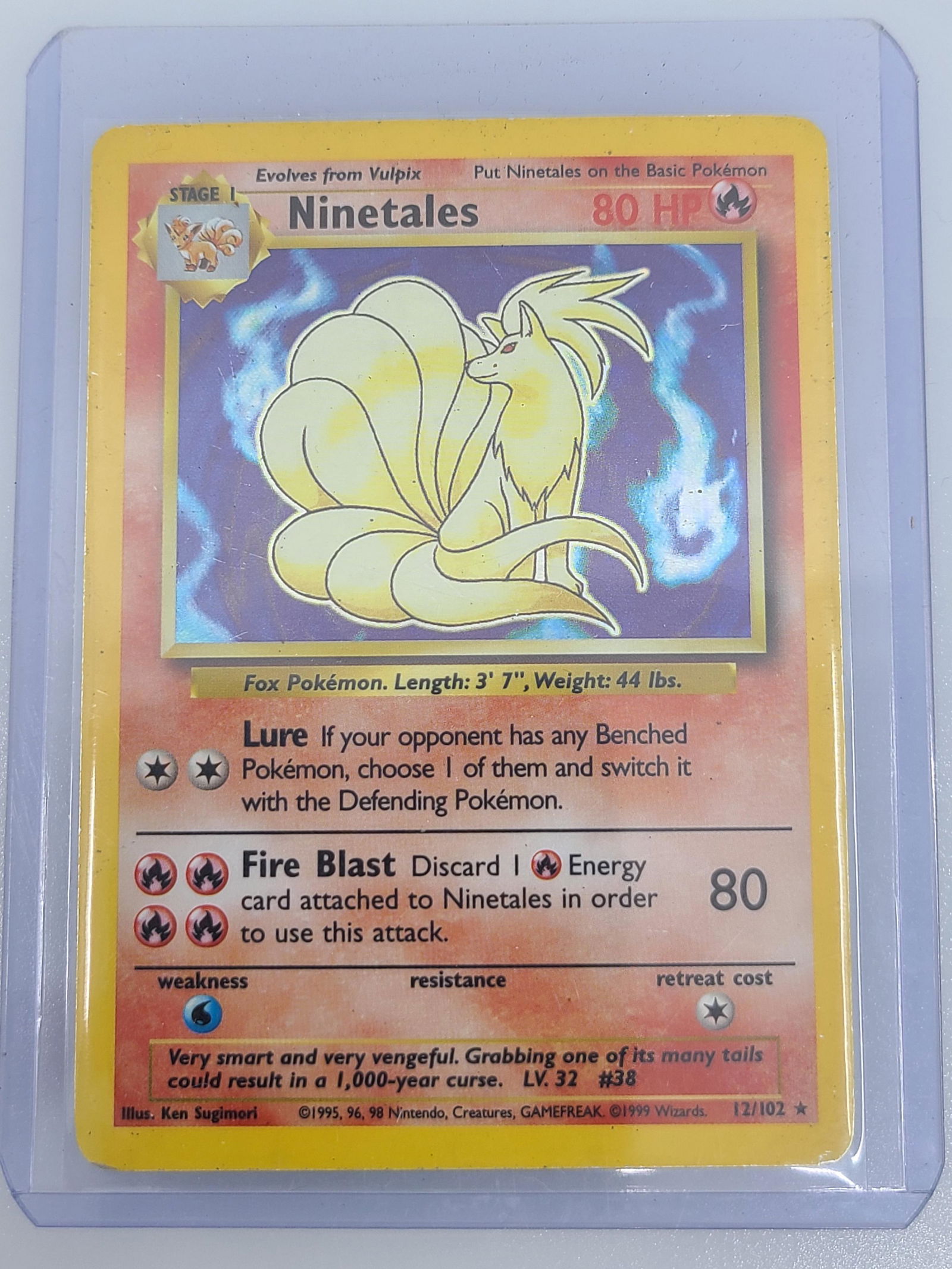 Ninetales - Base Set - 12/102 (1 of 1)