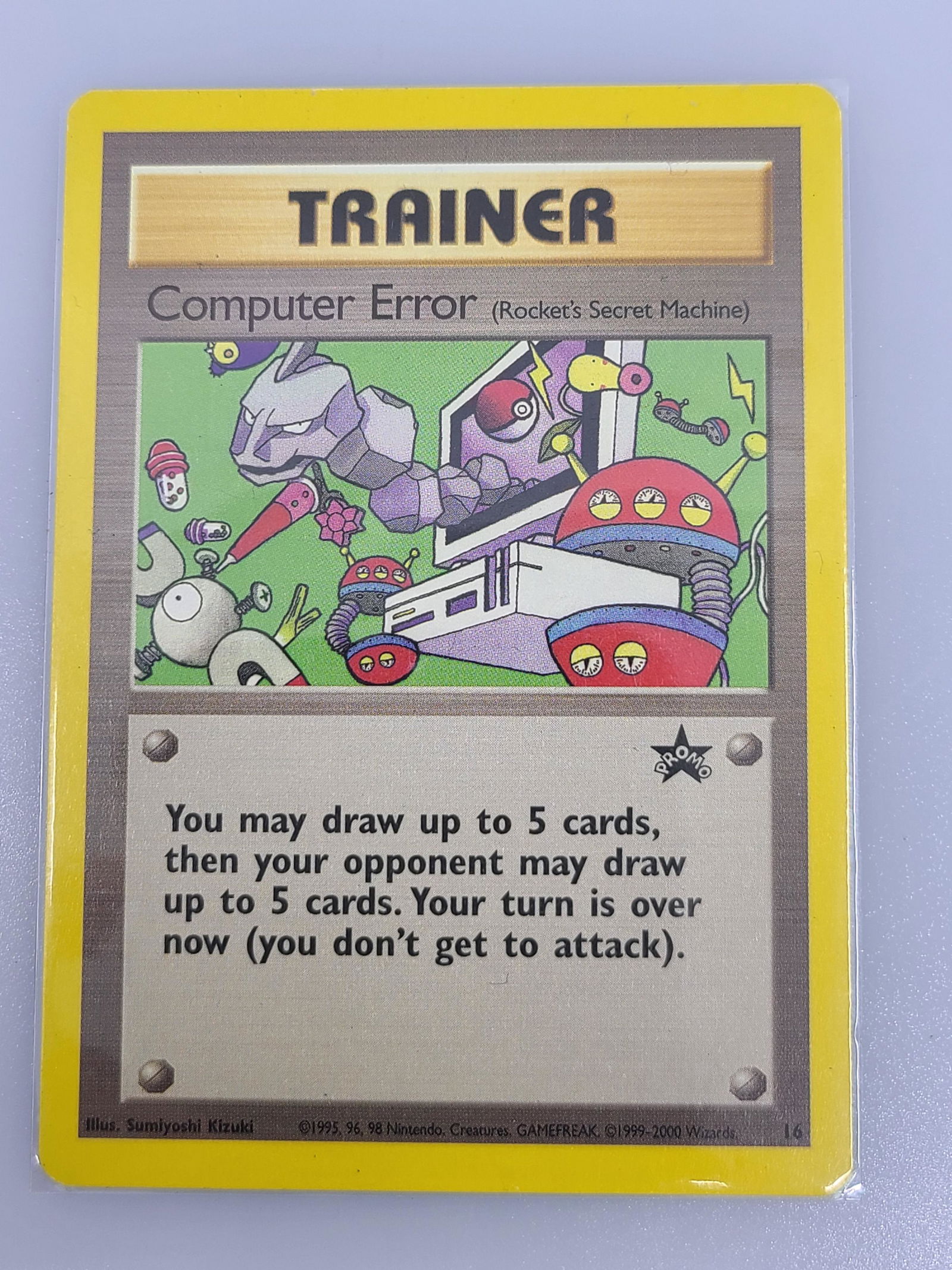 Trainer Computer Error Pokemon Card (1 of 1)