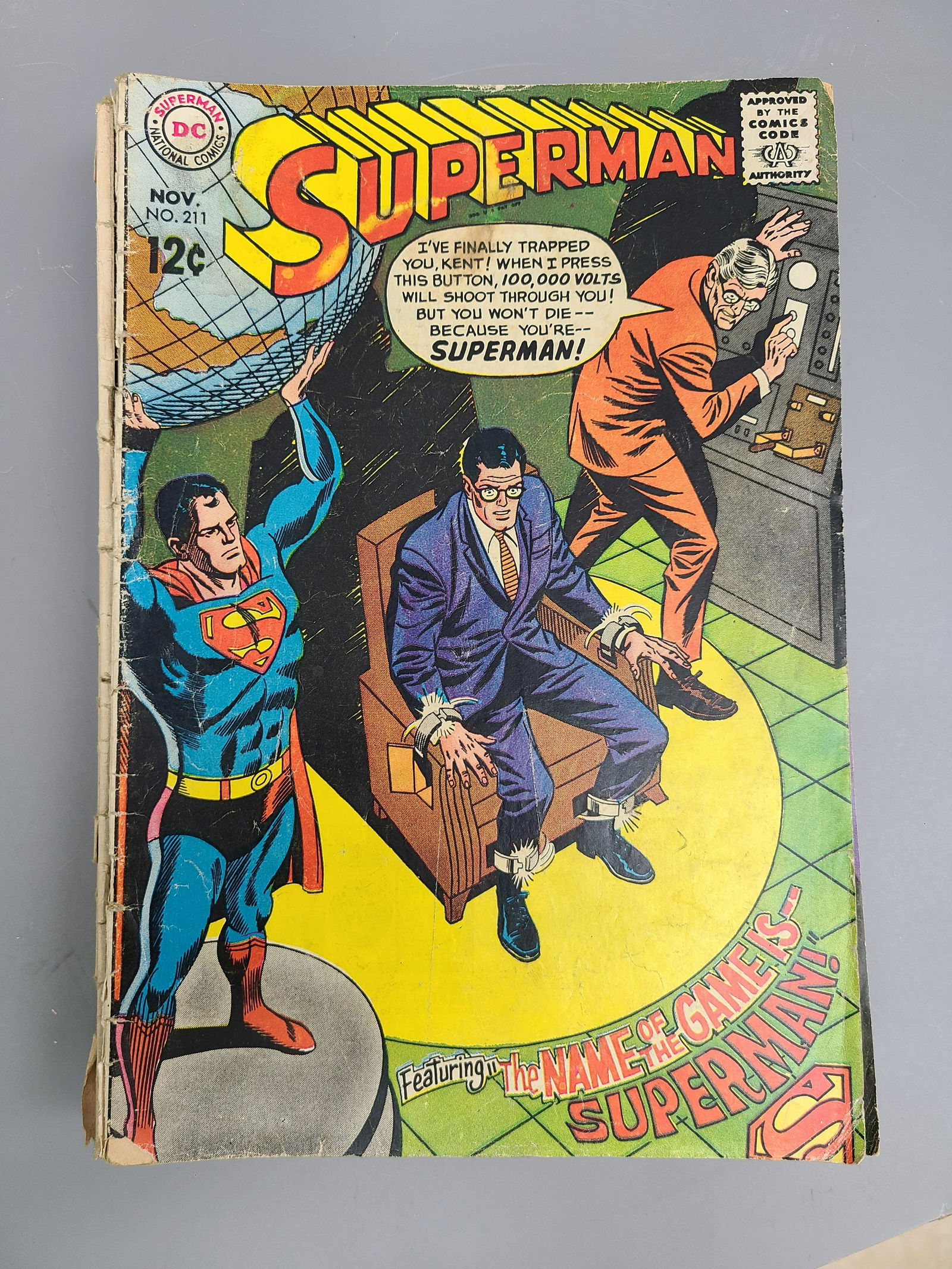 Superman featuring the Name of the Game is Superman (1 of 1)