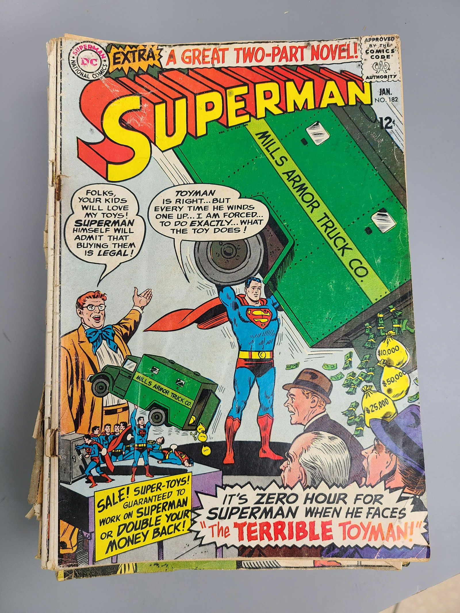 Superman NO.182 Comic (1 of 1)