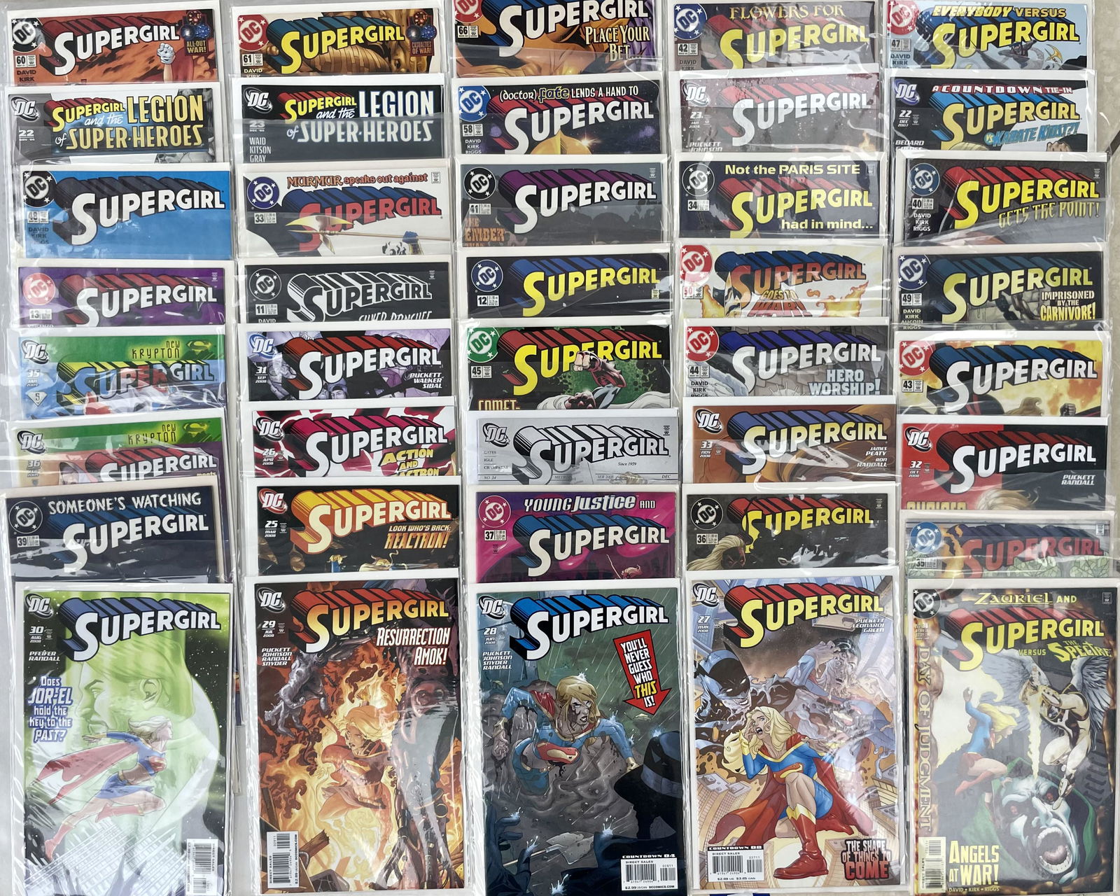 Collection of Supergirl Comics (1 of 4)