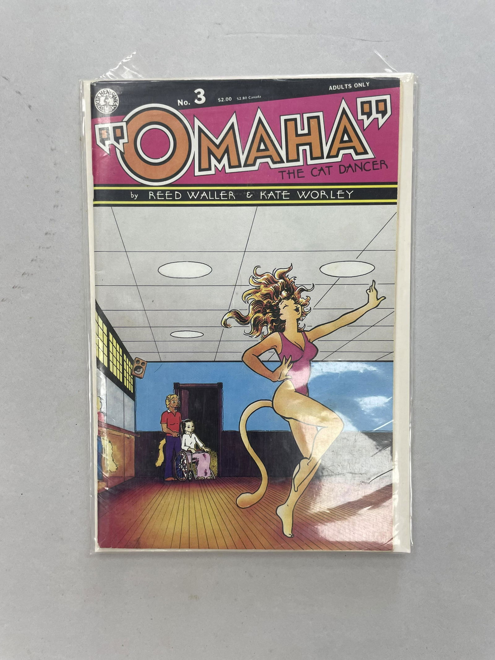 Omaga The cat dancer Comic (1 of 1)