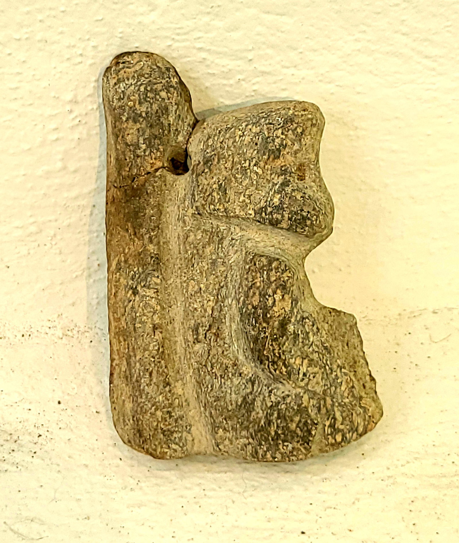 Antique Mexican Stone Carving: 3"x 2"