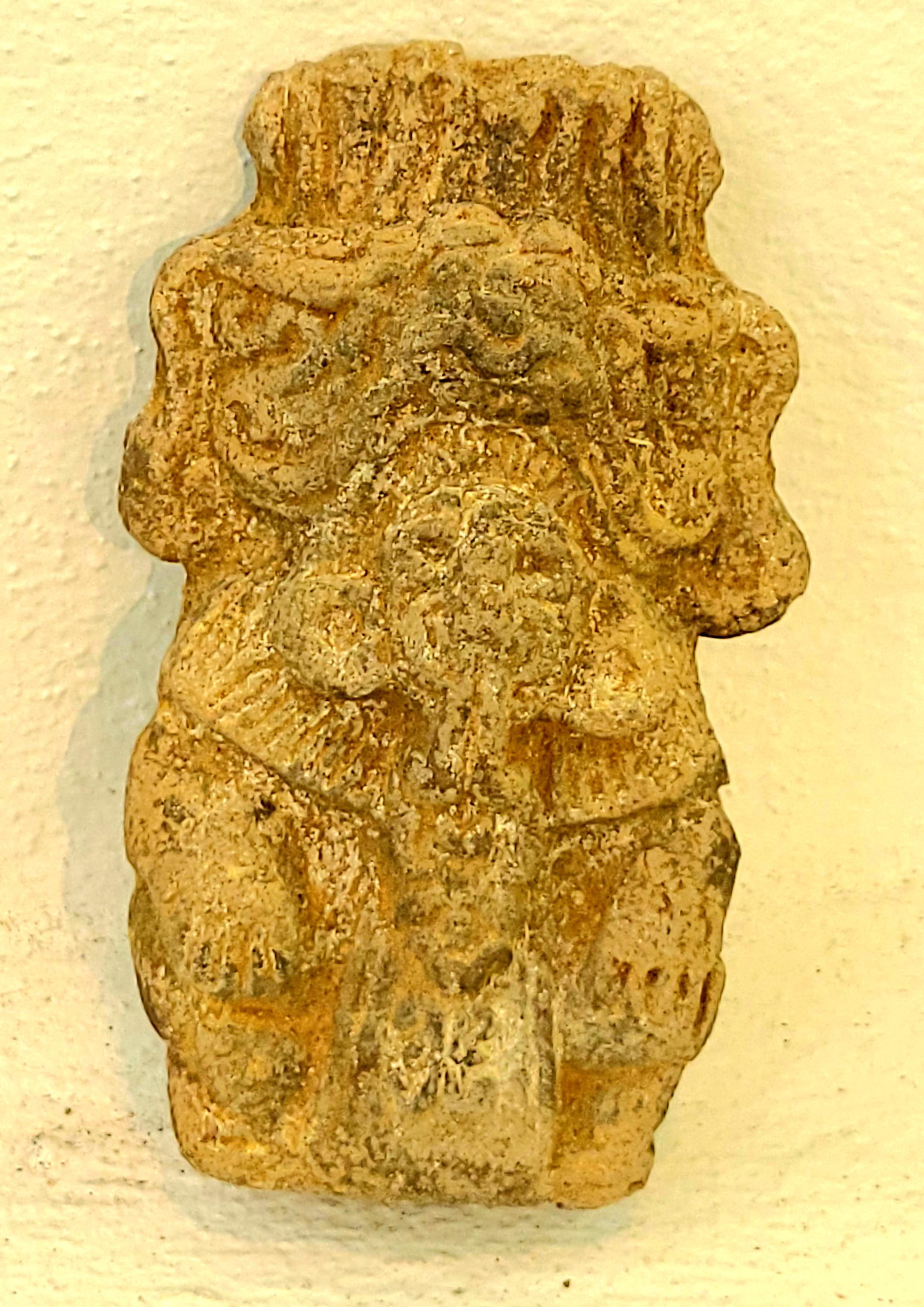 Antique Jaguar Mexican Stone Carving: 4"x 2.5"x 1.75".