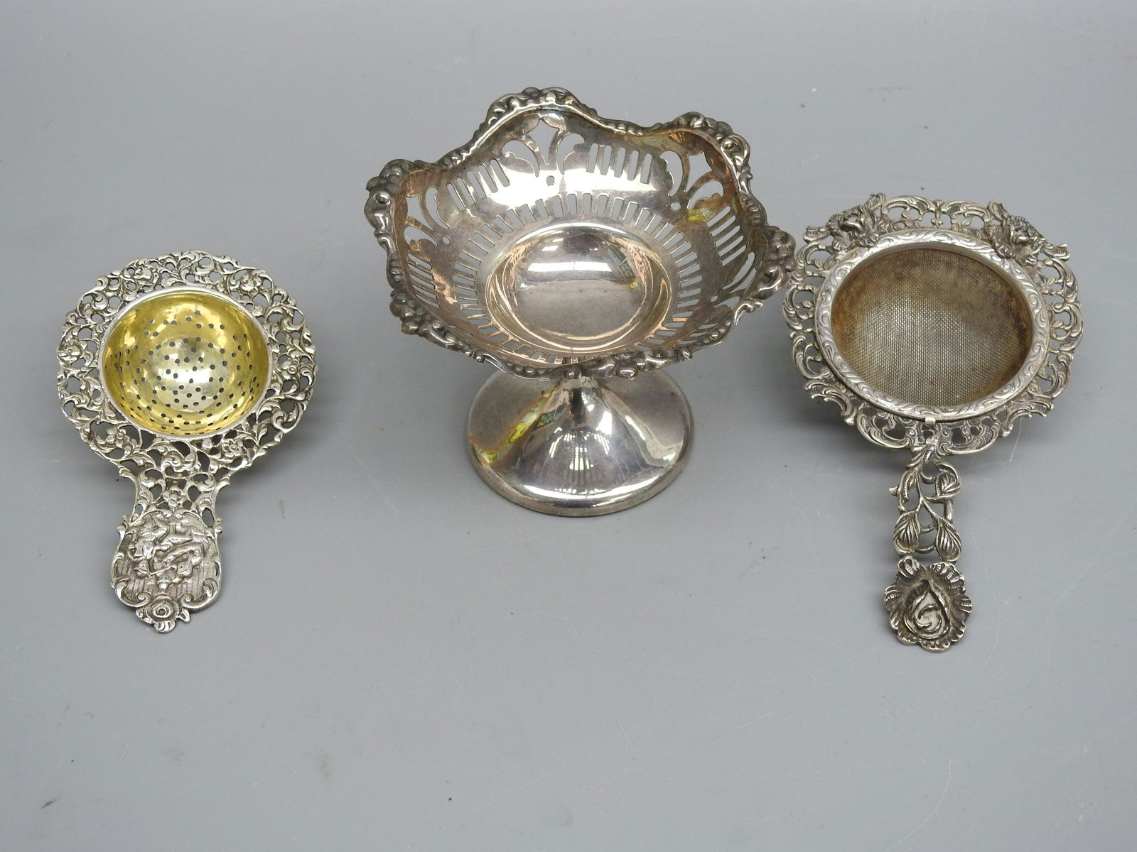 Antique Sterling Silver Articles for Dining Table (1 of 3)