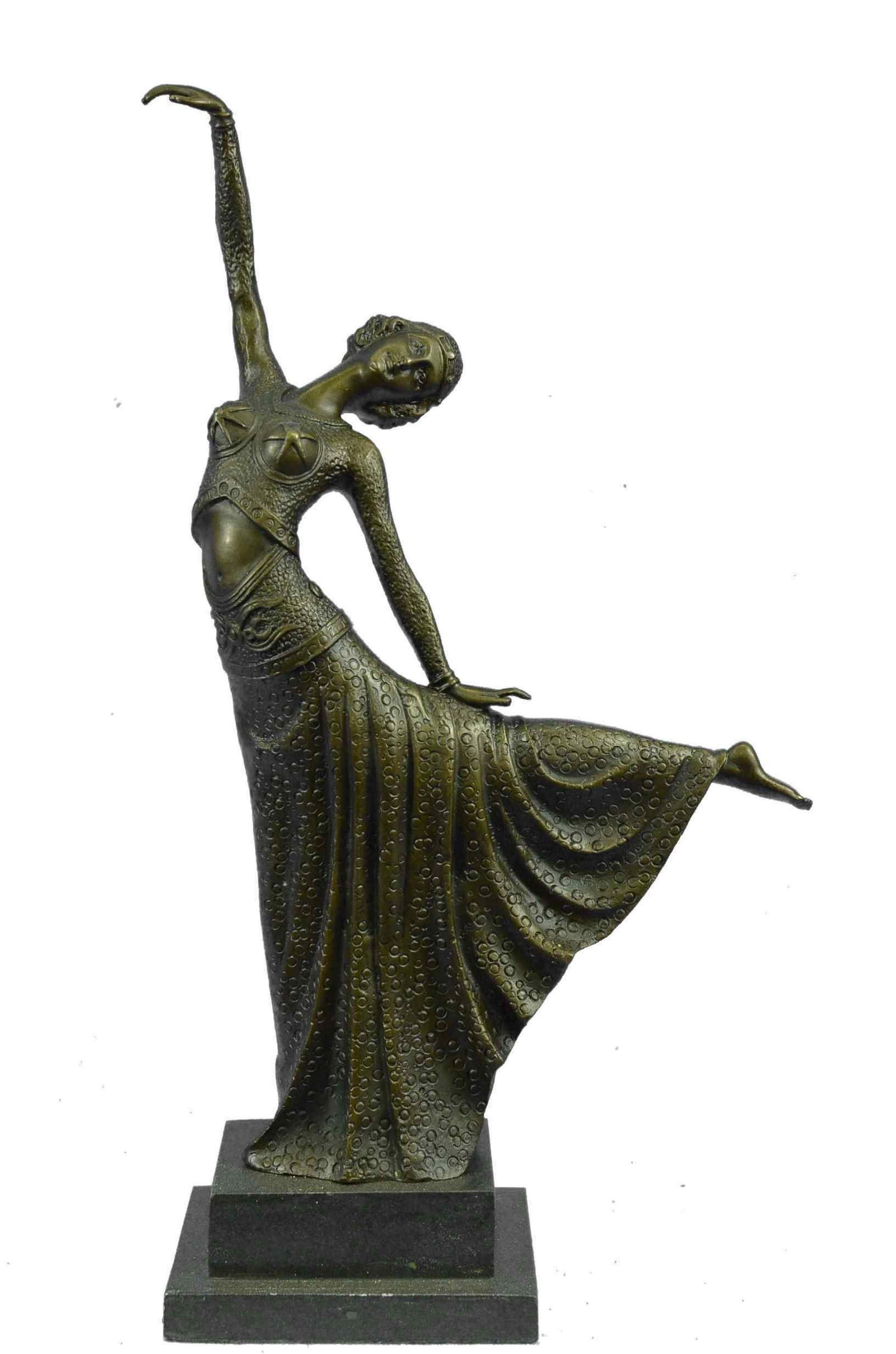 D.H Chiparus Dancer Art Deco Bronze (1 of 3)