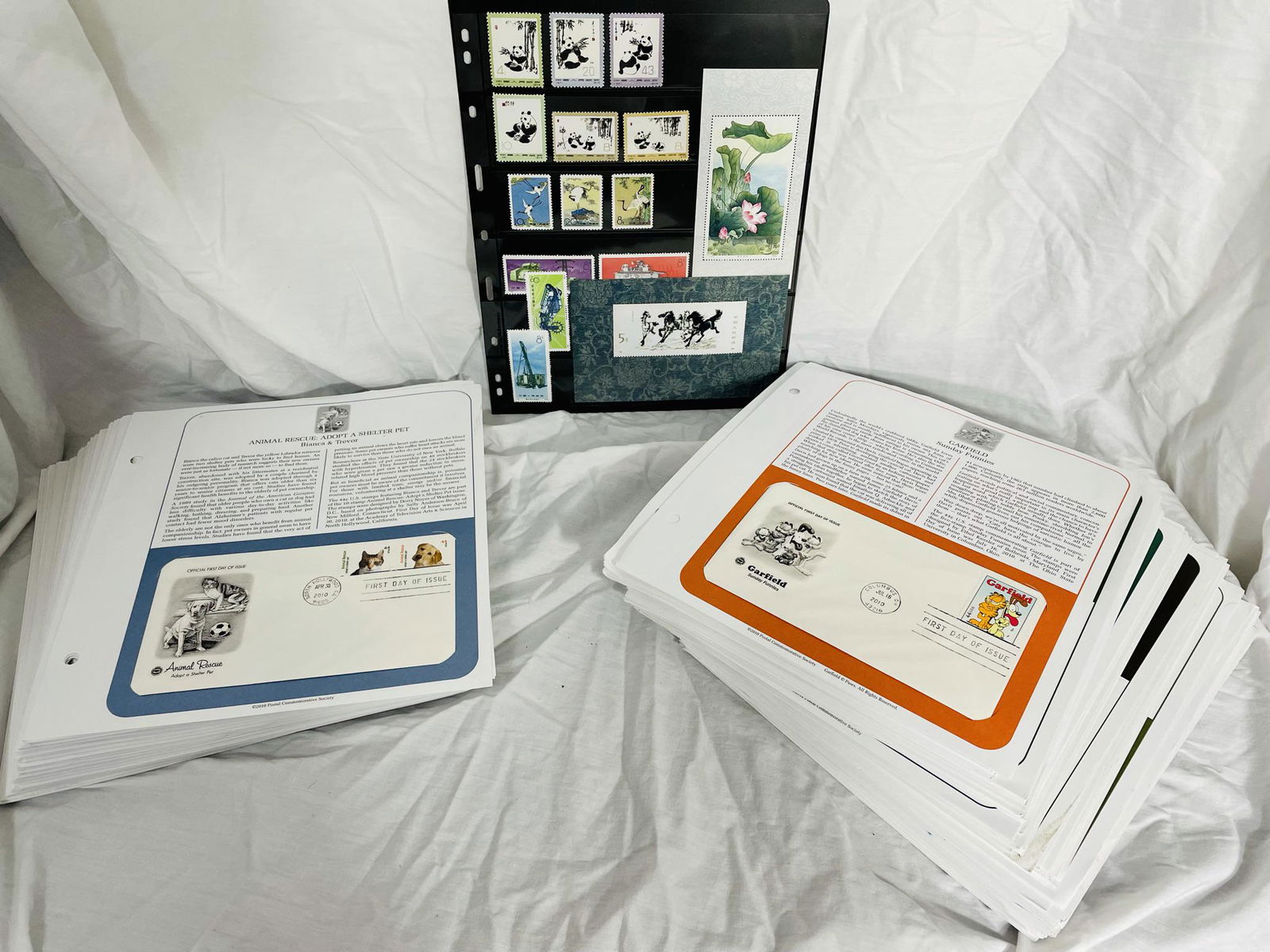 China stamps & US 2010-2014 modern Stamps on FDC . (1 of 5)