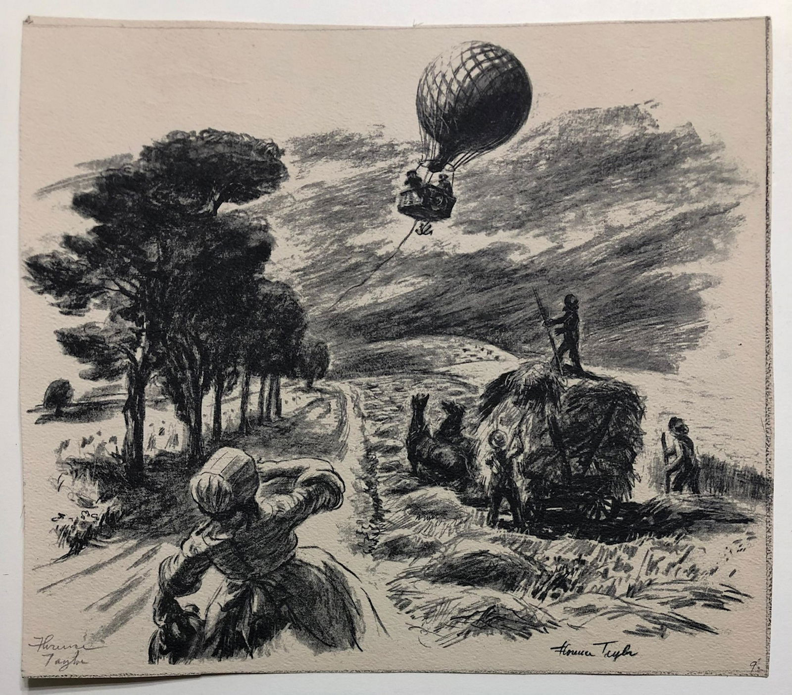 Florence Starr Taylor illustration signed in pencil (1 of 1)