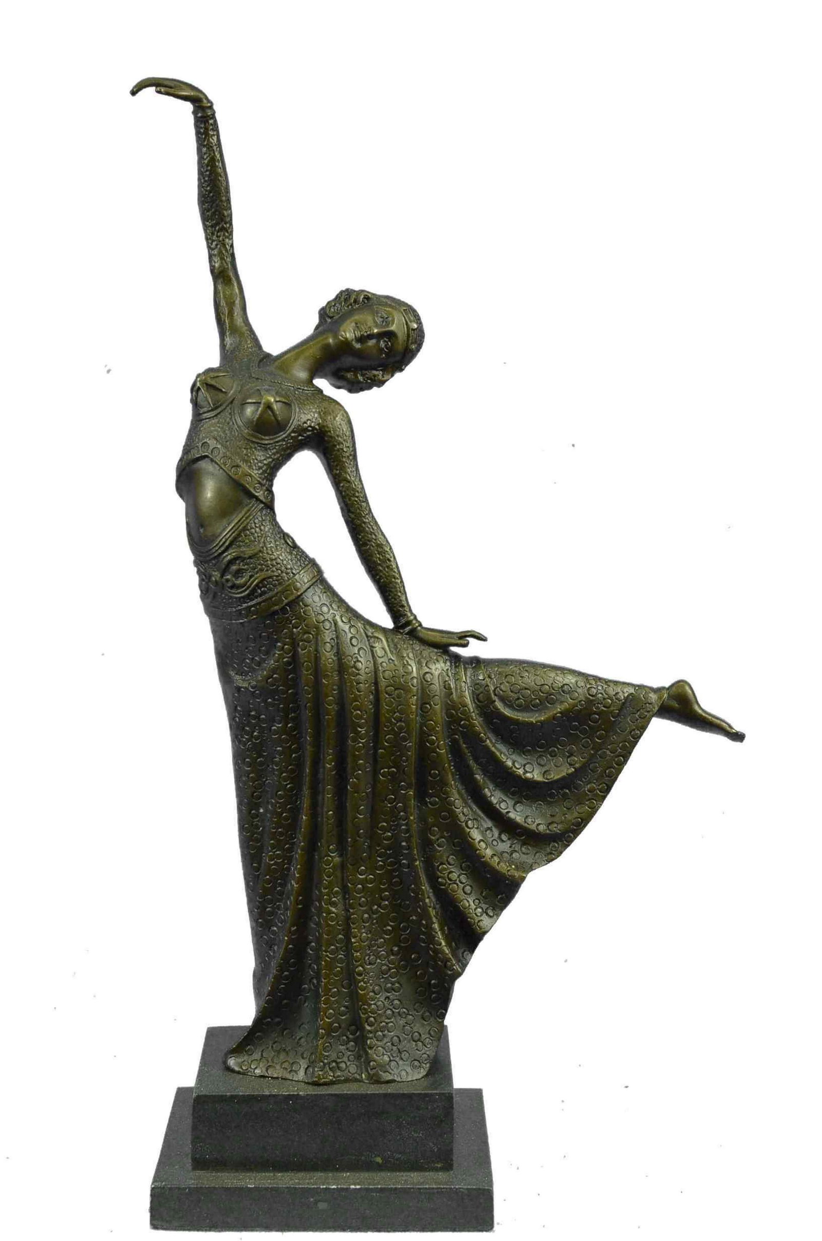 D.H Chiparus Dancer Art Deco Bronze (1 of 3)
