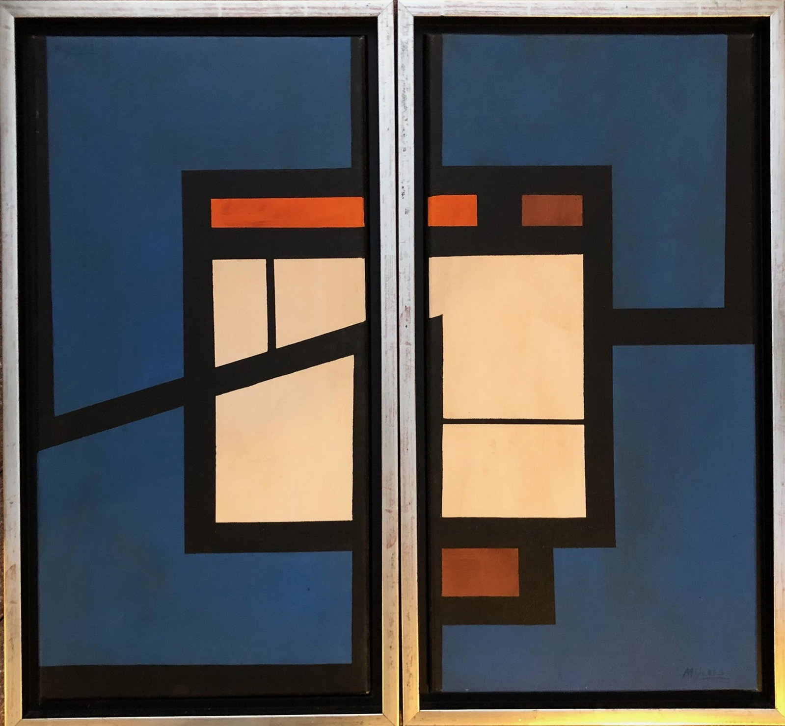 Jose Maria Mijares: Oilon canvas 24"x 12"