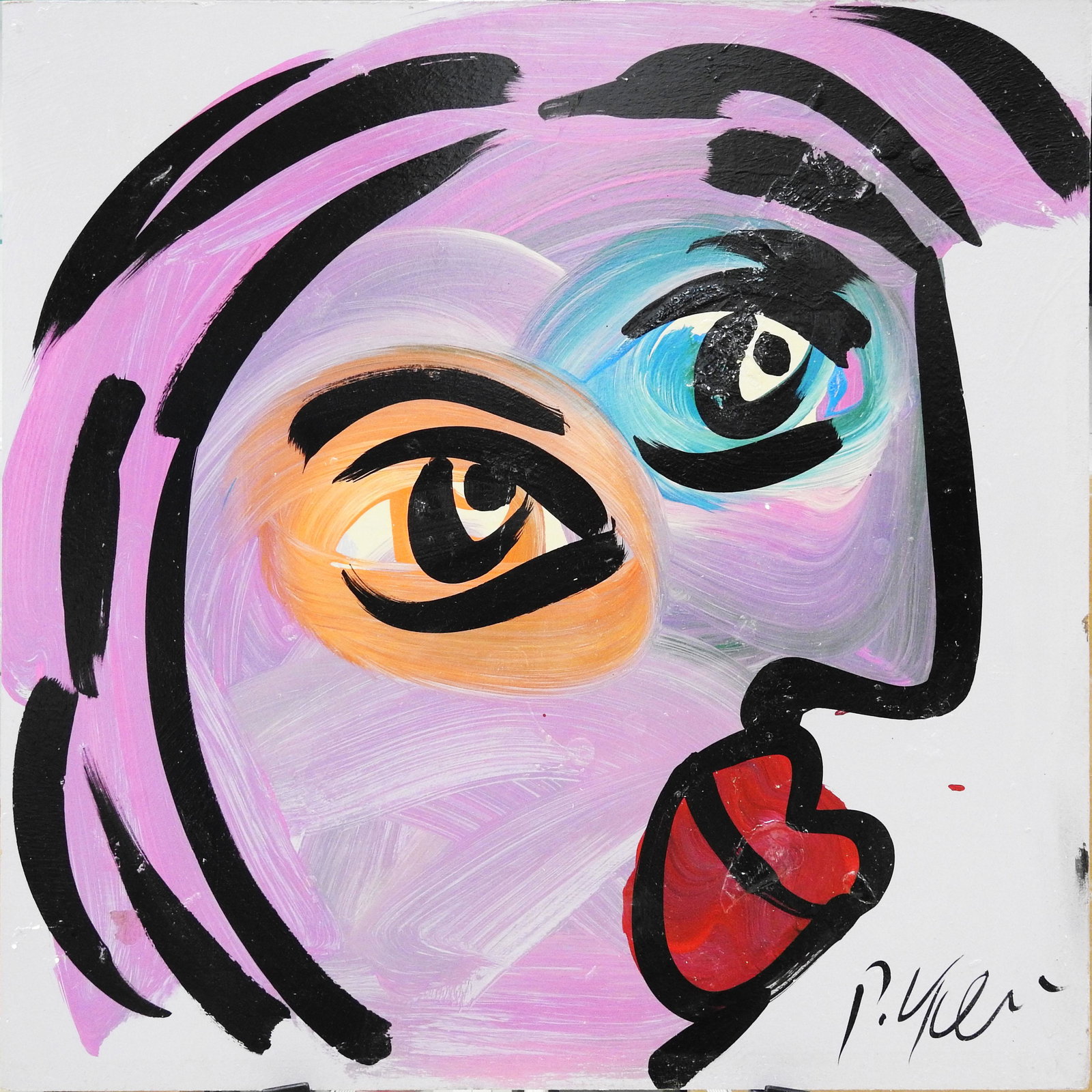 Peter Robert Keil: oil on masonite board 24" x 24"