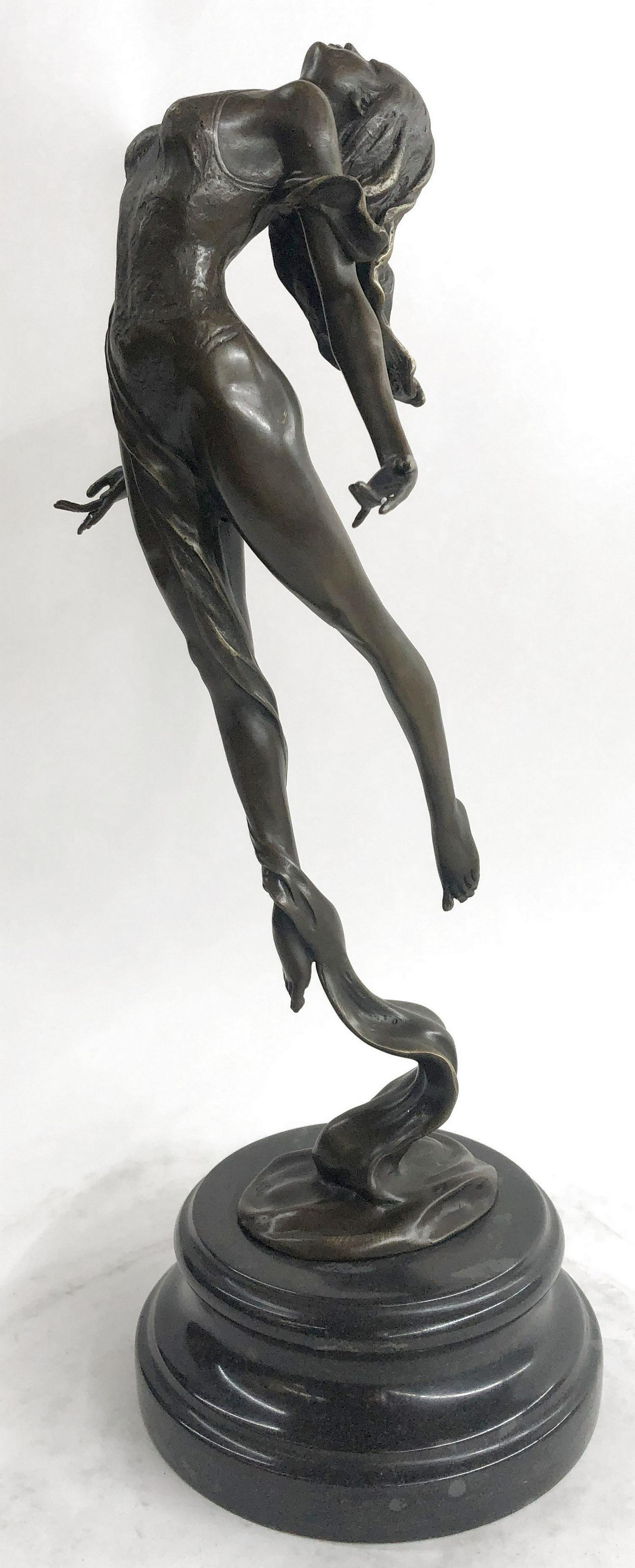 Milo Dancer art deco Bronze (1 of 4)