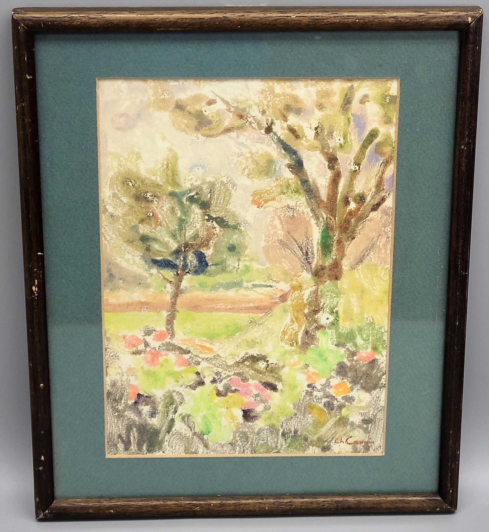 Charles camoin: watercolor on ppaer 9.25" x 6.75"