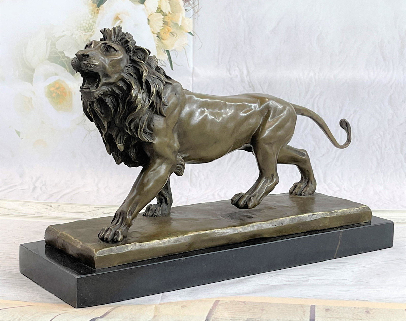 Milo Lion Bronze Sculpture (1 of 3)