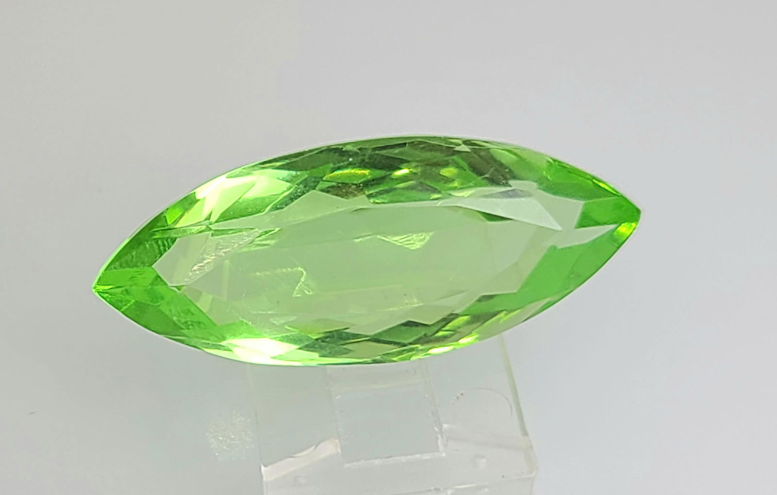EGL Certified 26.25 Ct Brazilian Green Color Topaz (1 of 3)
