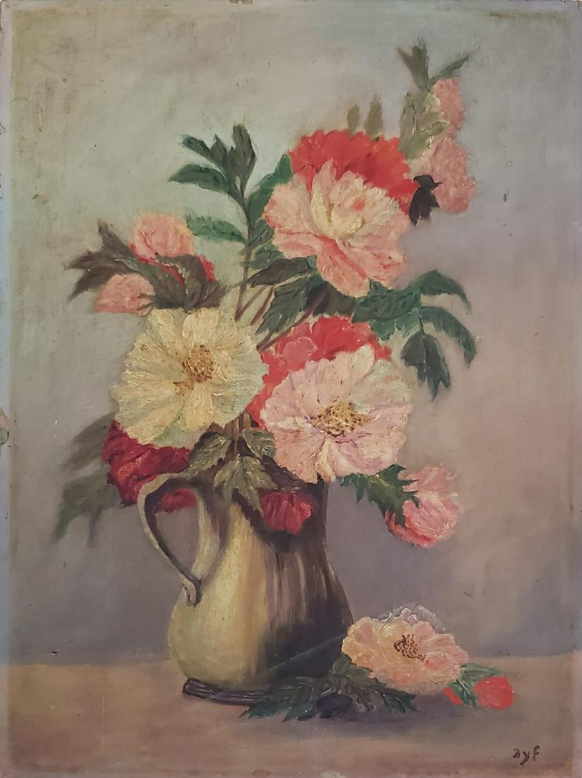 Marcel Dyf: Oil on Canvas. 16"x 12".