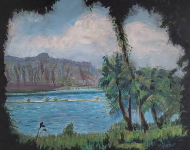 Frank Walter: Oil on Canvas. 16"x 20"