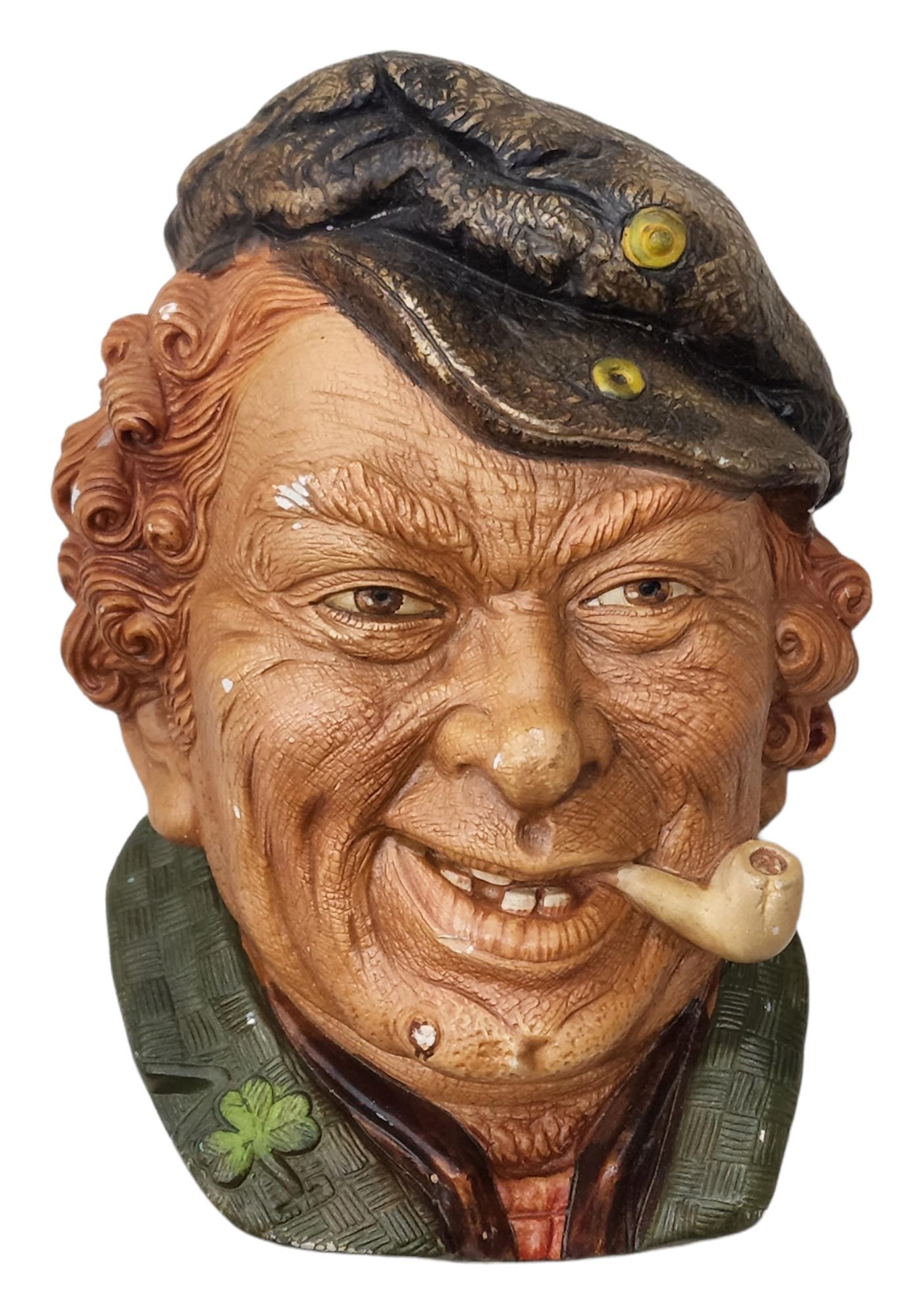 vintage Chalkware head (1 of 1)