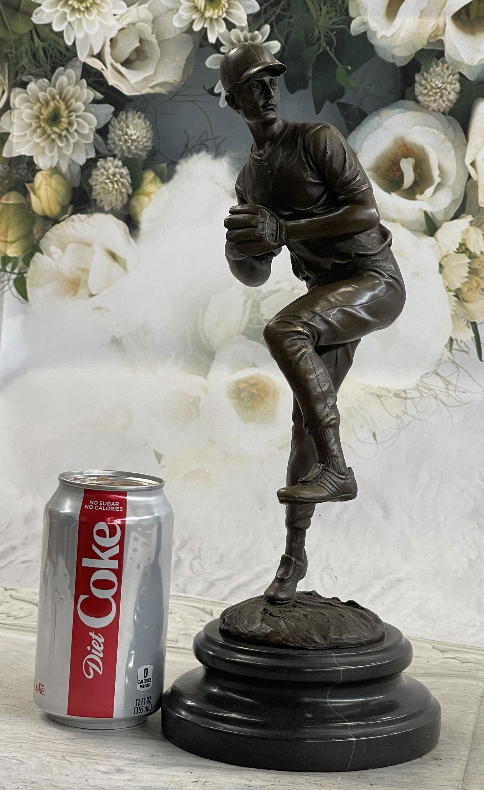 Major League Baseball Pitcher Bronze (1 of 4)