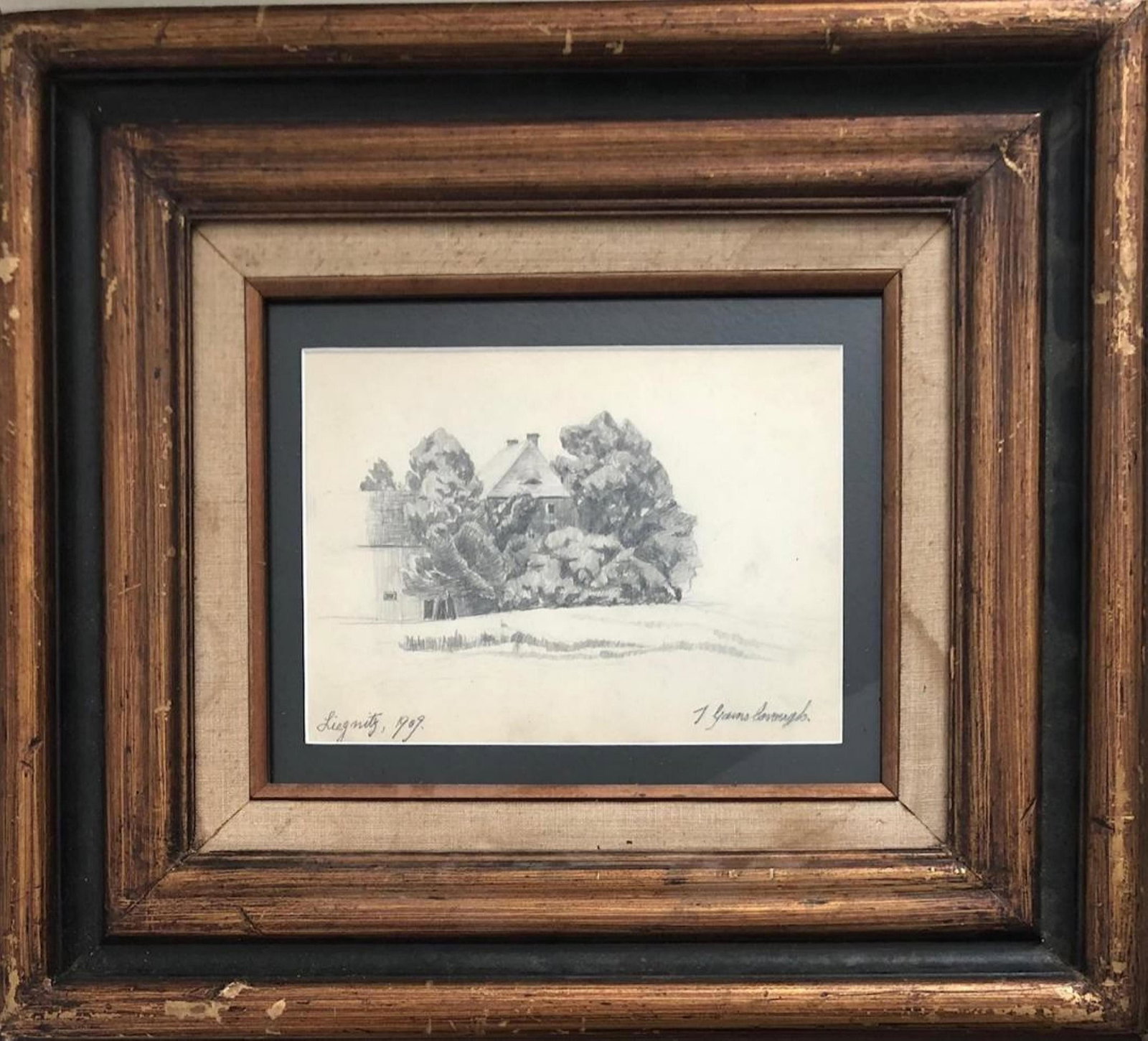 Thomas Gainsborough: Graphite on paper 6?x8?