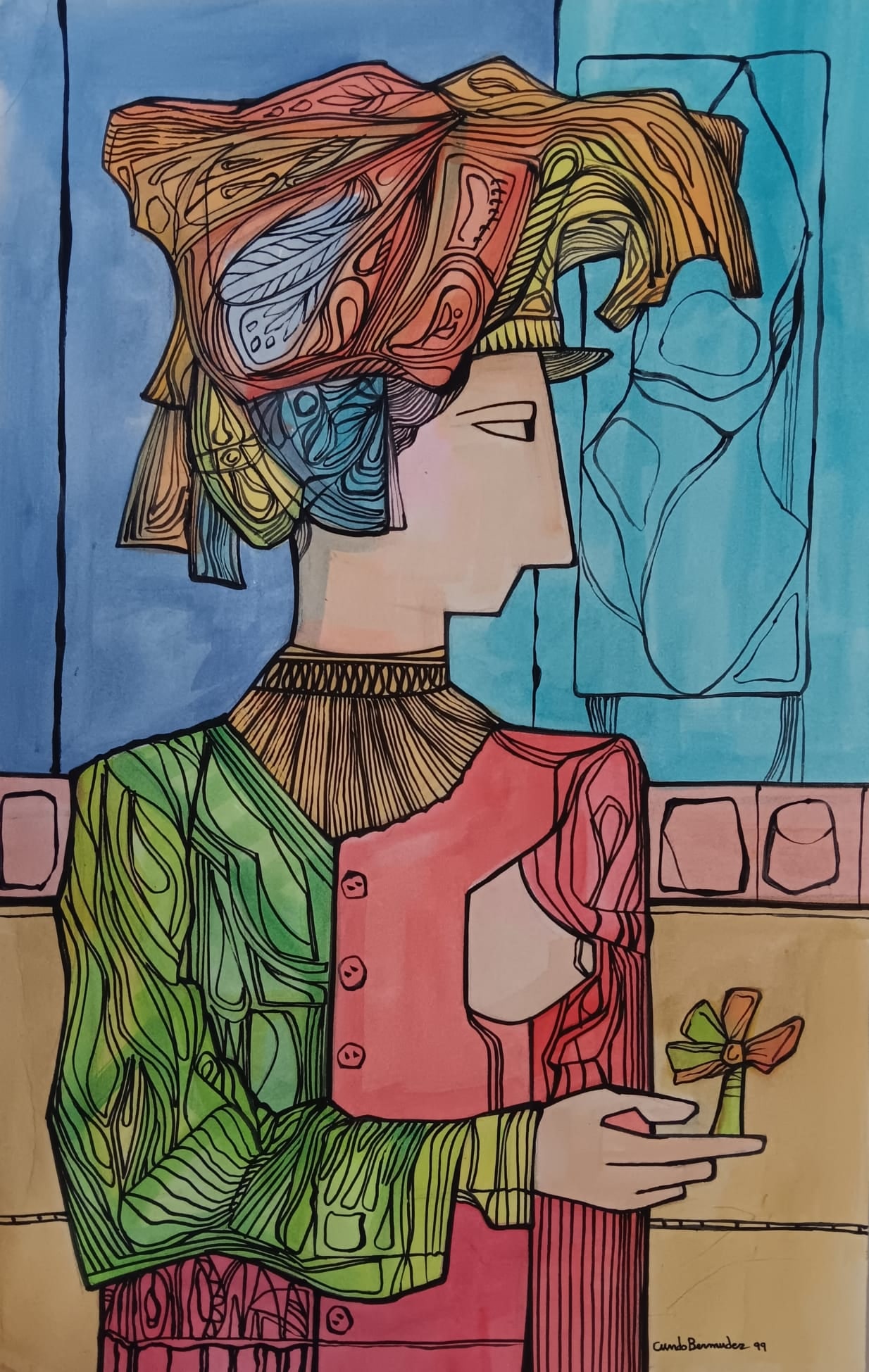 Cundo Bermudez with Certificate (1 of 3)