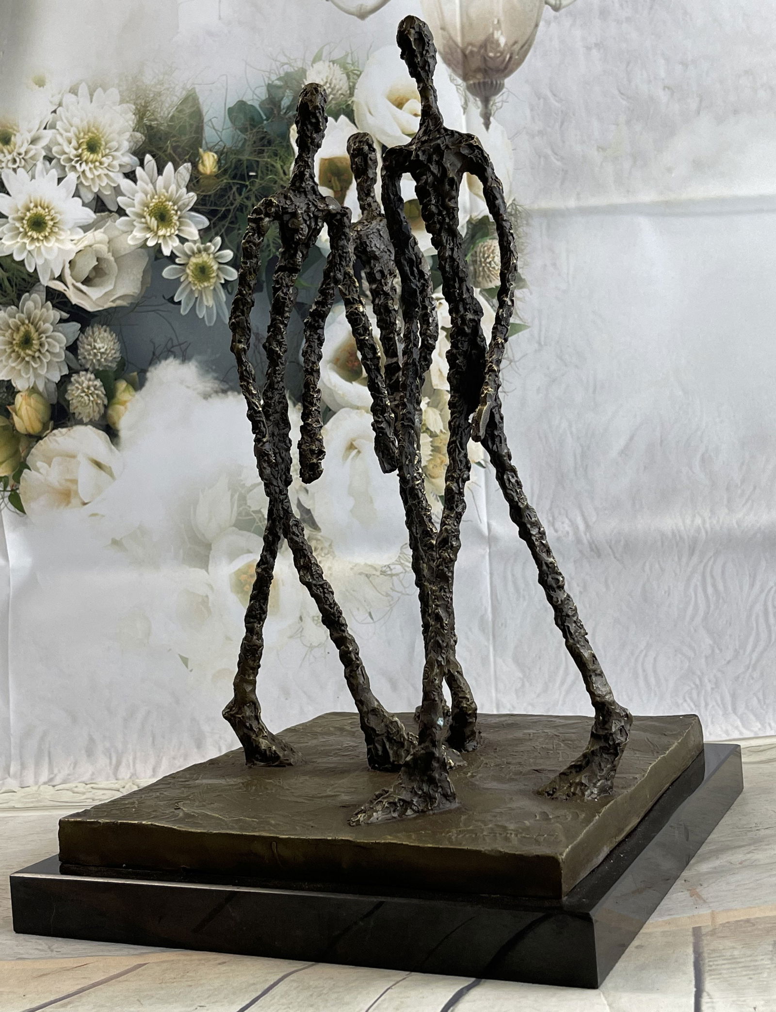 Three Walking Man by Giacometti Bronze (1 of 5)
