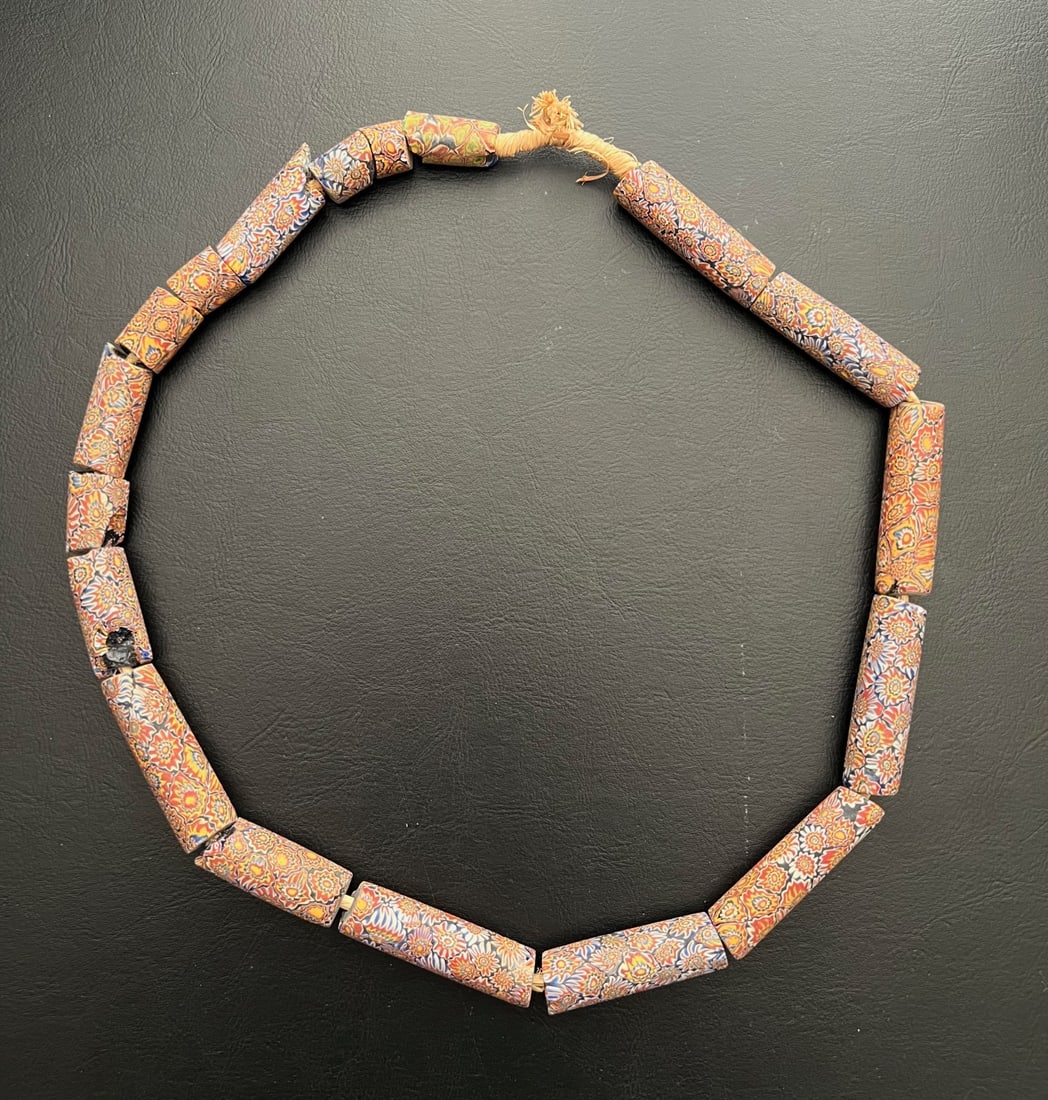 Rare Antique Necklace Venetian Millefiori? (1 of 5)
