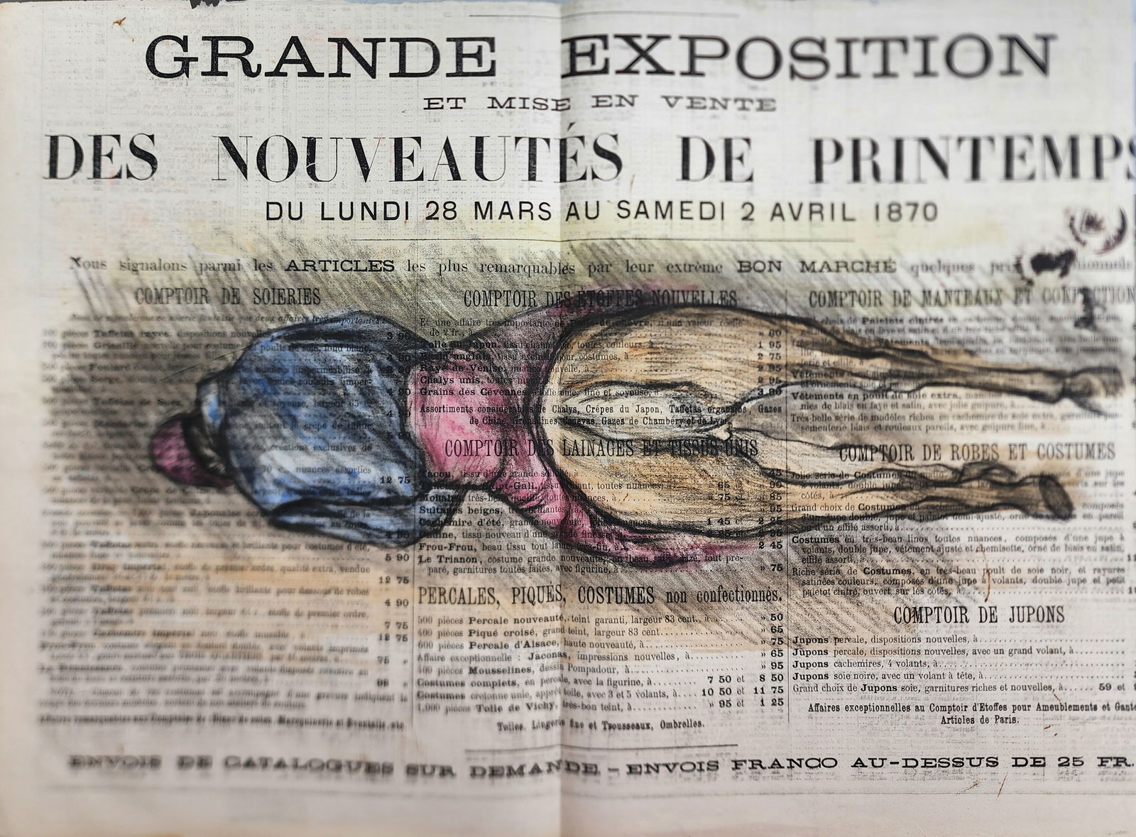 EDGAR DEGAS ATTRIBUTED ART (1 of 1)