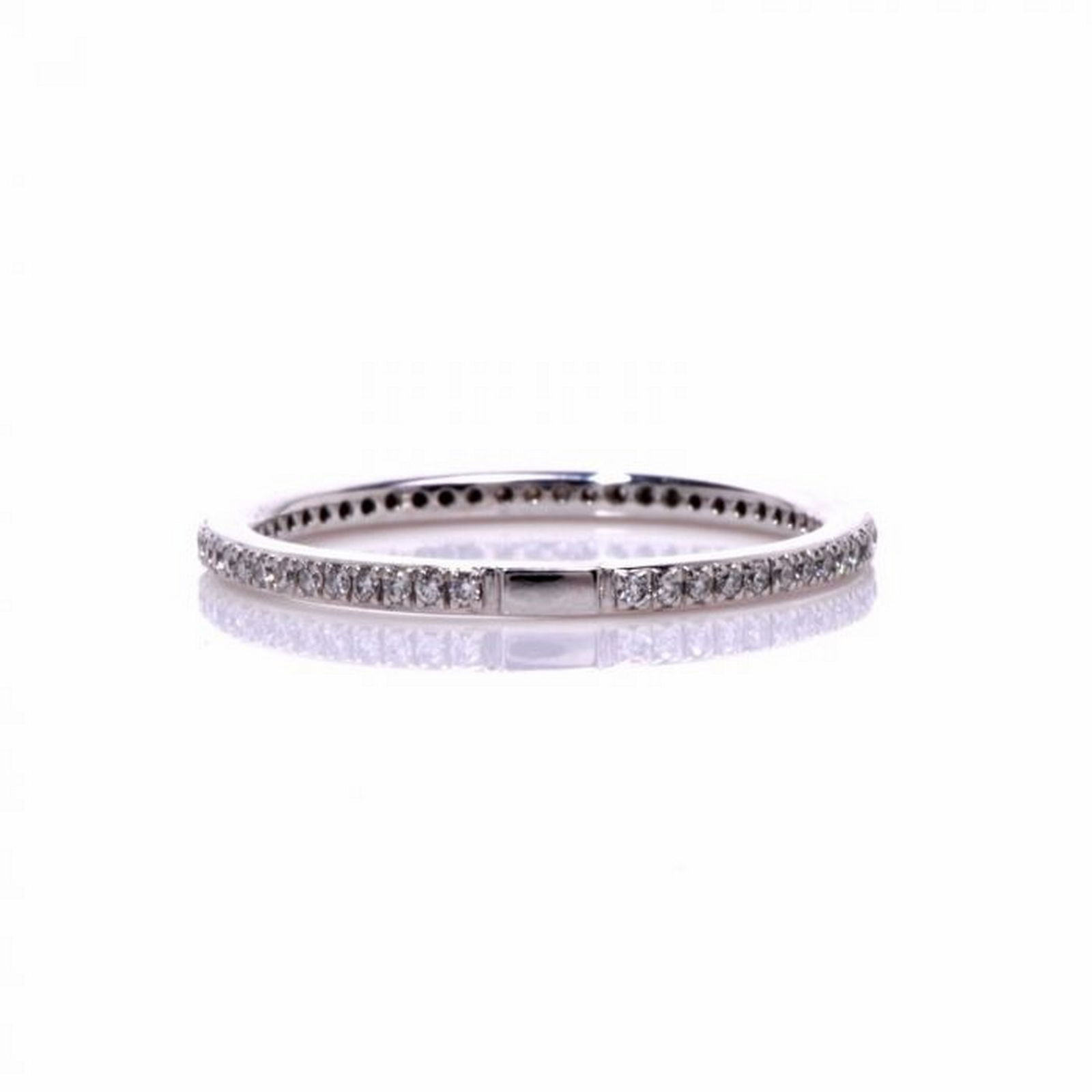 0.75ct Diamond Gold Wedding Band Ring (1 of 4)