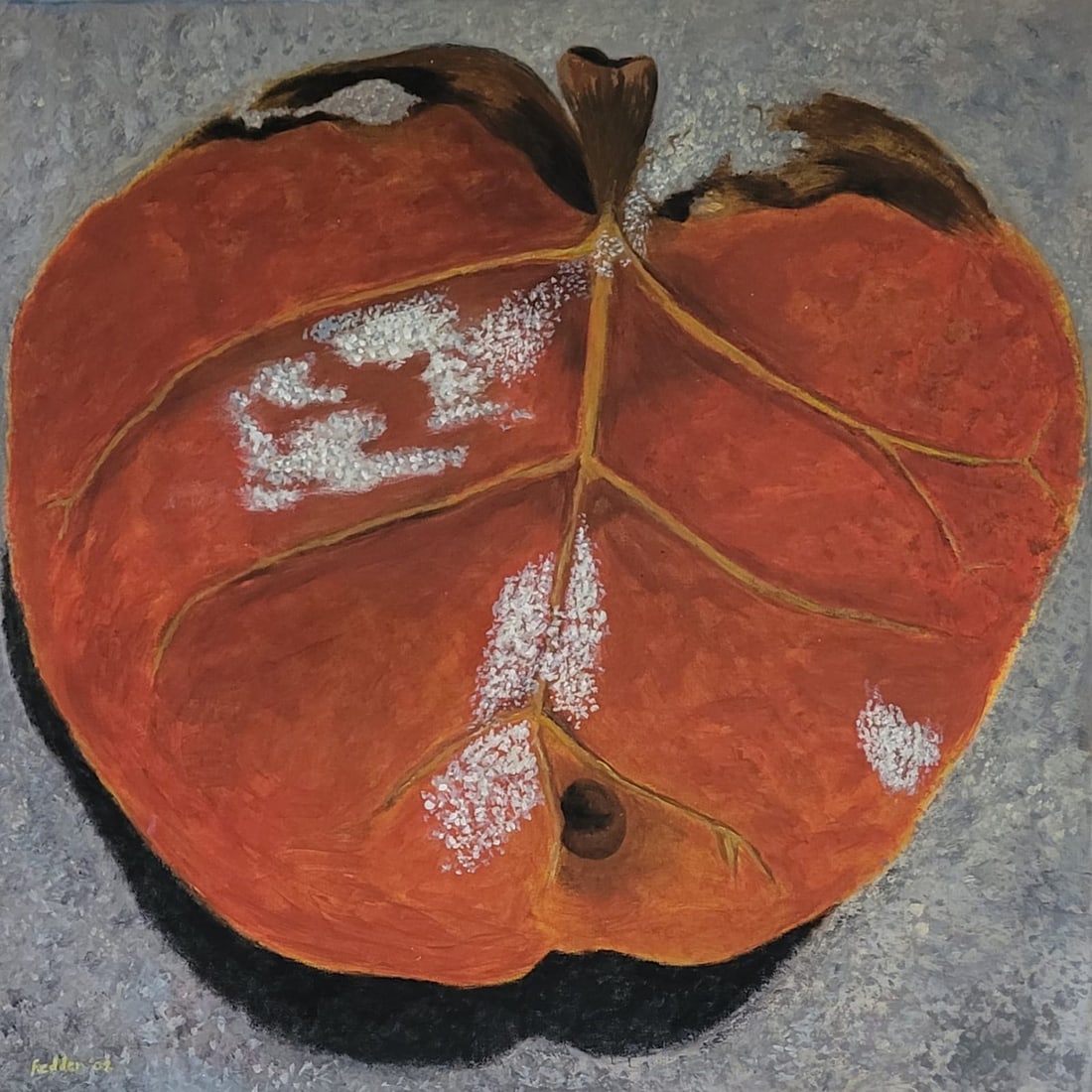 Mary Fedden Atrib.: Oil on canvas. 24" x24"