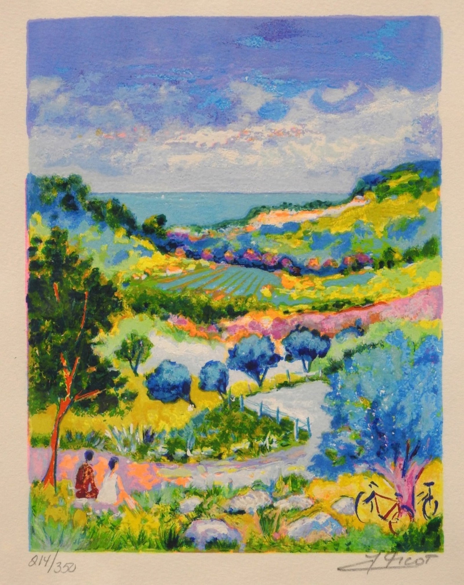 Jean Claude Picot color serigraph (1 of 4)