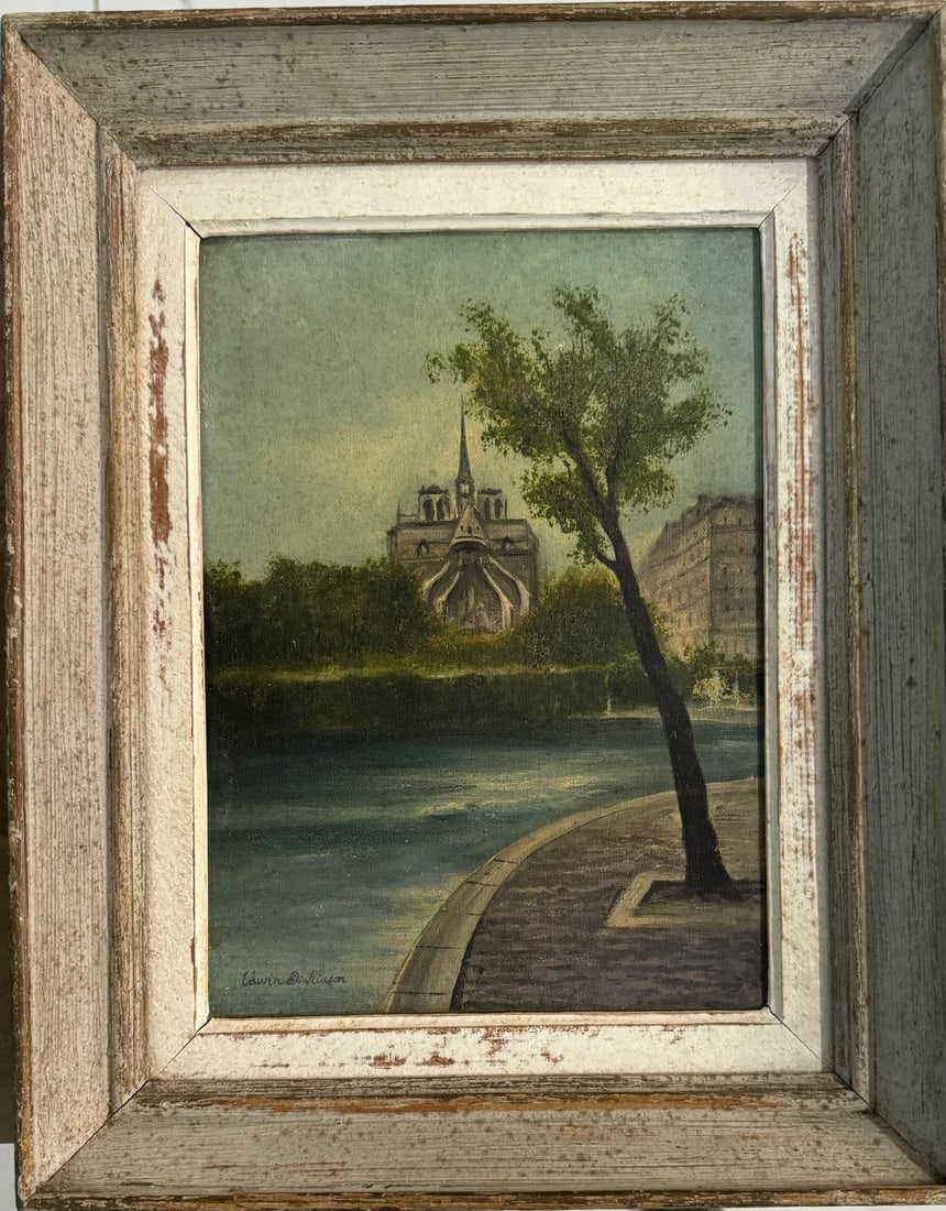 Edwin Walter Dickinson: Oil/canvas13x9.5?