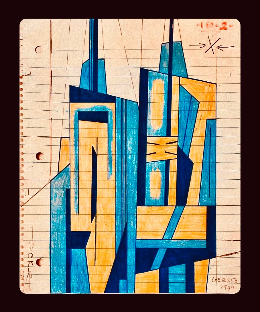 Gunther Gerzso year 1979. (1 of 2)