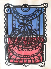 Amelia Pelaez "still life" with COA