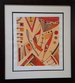 VIREDO ESPINOSA mixed media on paper