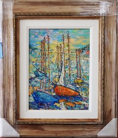 ARISTARCO O'REILLY oil on canvas