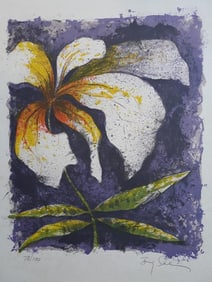 Baruj salinas Serigraph