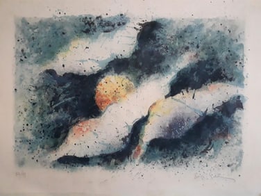 Baruj salinas Serigraph