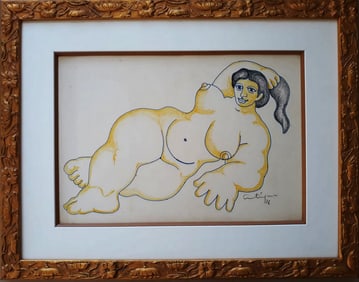 Francisco Antigua mixed media on board