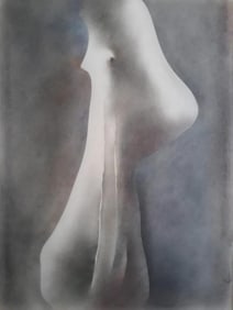 Roberto Estopinan mixed media on board