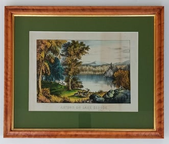 Autumn on lake George