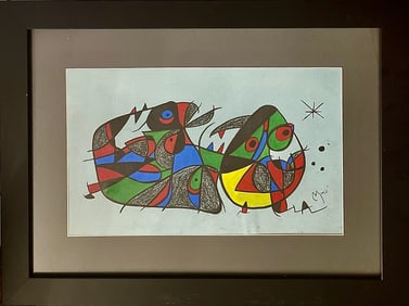 Joan Miro (manner of)